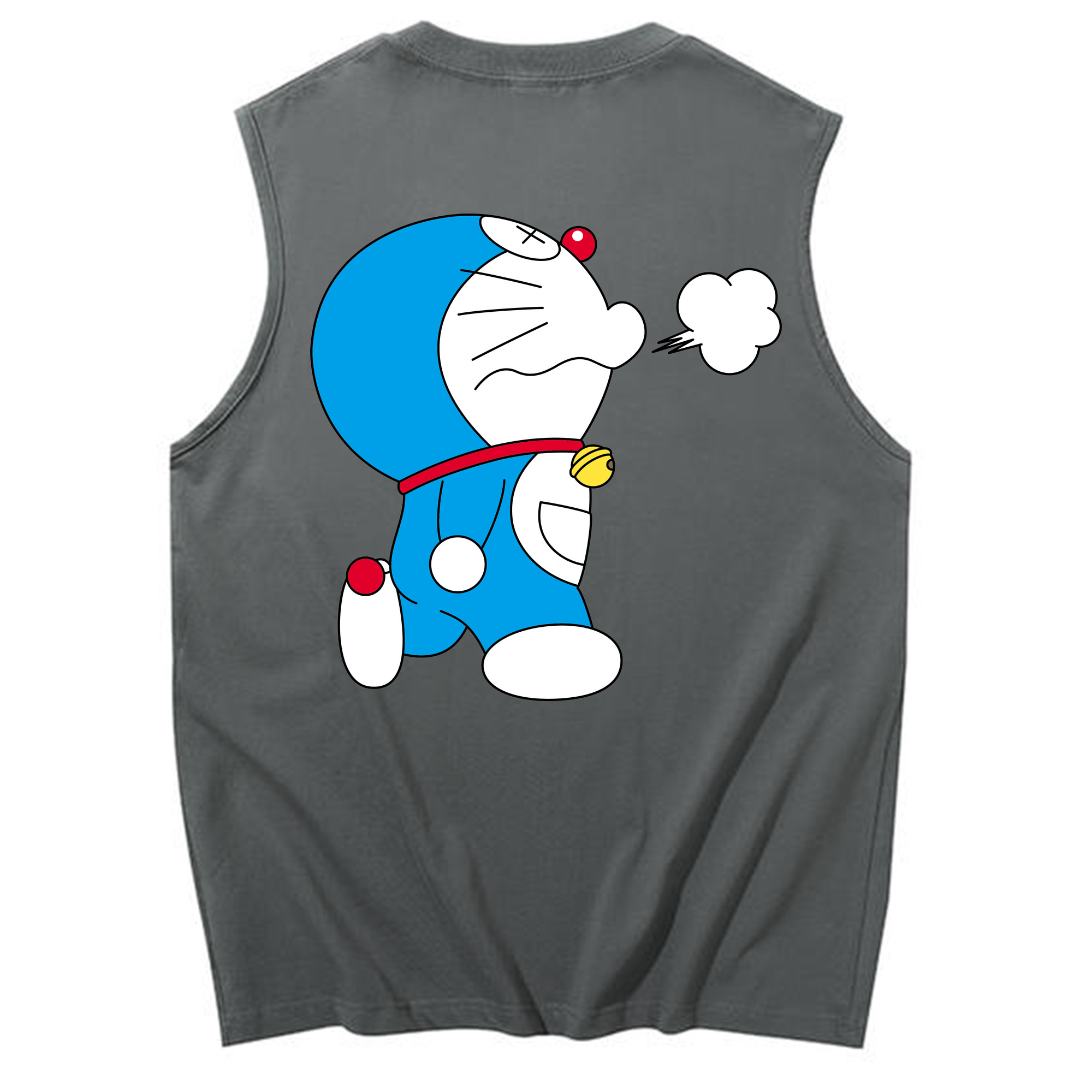 （画像用） ドラえもん Doraemon コットン100％タンクトップ（背面プリント）